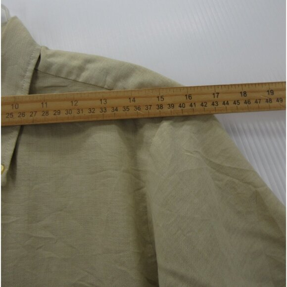 VINTAGE Arrow Shirt Medium 6 Button Cum Laude Oxford Tapered 60s USA * - Picture 7 of 12